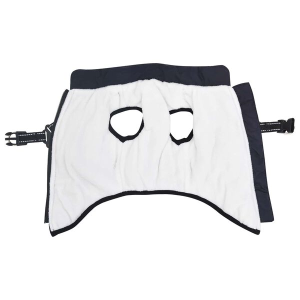 vidaXL Ps&iacute; kab&aacute;t N&aacute;mořnick&aacute; modr&aacute; L36 Fleece a polyester