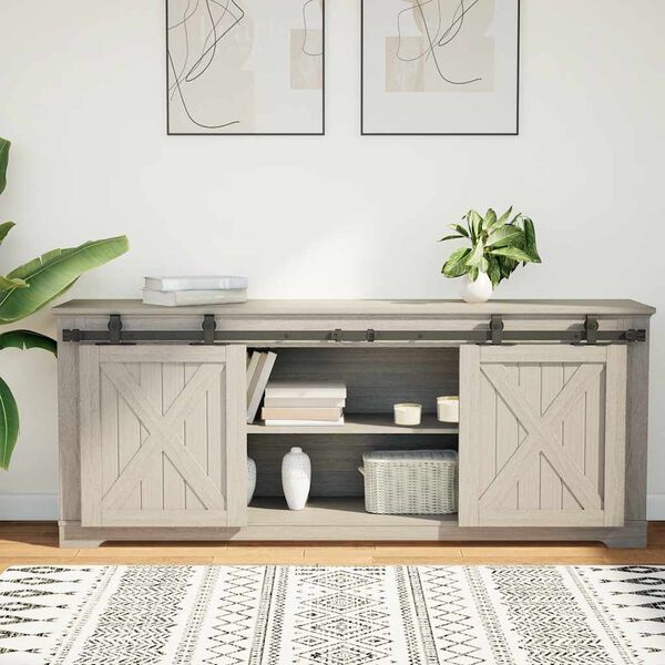 vidaXL Kov&aacute;n&iacute; pro posuvn&eacute; dveře skř&iacute;ně 152 cm uhl&iacute;kov&aacute; ocel