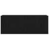 vidaXL Televizn&iacute; skř&iacute;ň N&aacute;stěnn&yacute; 2 pcs Čern&yacute; dub 80 x 30 x 30 cm