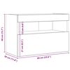 vidaXL TV wall cabinet Nástěnný 2 pcs Staré dřevo 60 x 30 x 40 cm