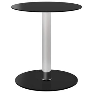 vidaXL Konferenčn&iacute; stolek čern&yacute; 40 cm tvrzen&eacute; sklo