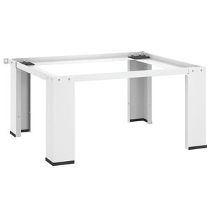 vidaXL Podstavec pod pračku b&iacute;l&yacute;