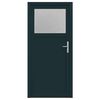 vidaXL Bočn&iacute; vstupn&iacute; dveře Antracitov&aacute; 88 x 198 cm PVC