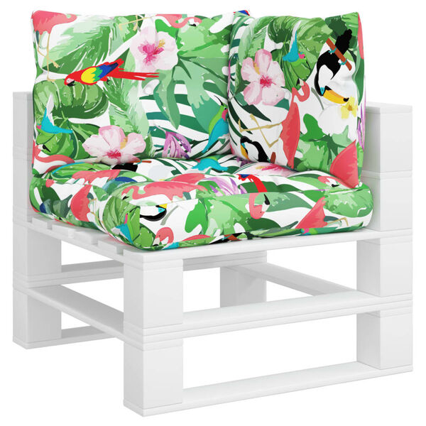 vidaXL Podu&scaron;ky na n&aacute;bytek z palet 3 ks v&iacute;cebarevn&eacute; oxfordsk&aacute; tkanina