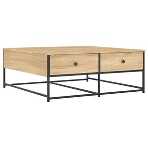 vidaXL Konferenčn&iacute; stolek dub sonoma 100 x 99 x 40 cm kompozitn&iacute; dřevo