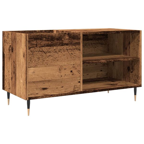 vidaXL Skříňka na LP desky old wood 84,5 x 38 x 48 cm kompozitní dřevo
