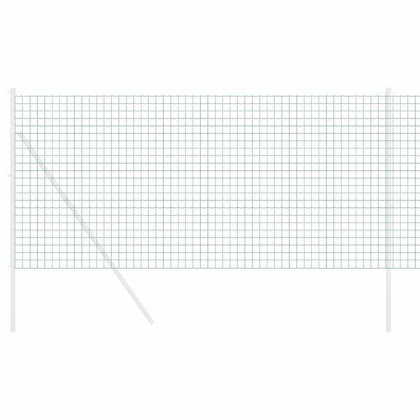 vidaXL Euro plot Zelen&aacute; 1 x 25 m Železo potažen&eacute; PVC