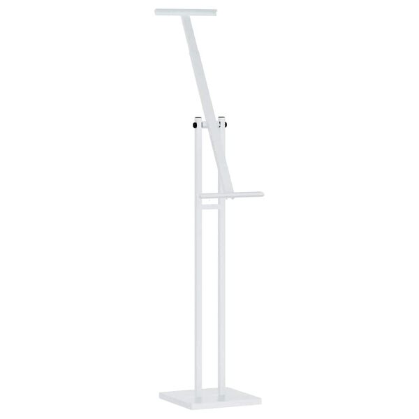 vidaXL St&aacute;nky pro veletrhy B&iacute;l&aacute; 26,5 x 26,5 x 127 cm Ocel