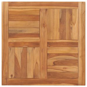 vidaXL Stoln&iacute; deska masivn&iacute; teakov&eacute; dřevo 70 x 70 x 2,5 cm