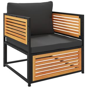 vidaXL Zahradn&iacute; křeslo s podu&scaron;kami masivn&iacute; ak&aacute;ciov&eacute; dřevo