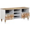 vidaXL TV skř&iacute;ňka 100x33,5x46 cm masivn&iacute; mangovn&iacute;kov&eacute; dřevo