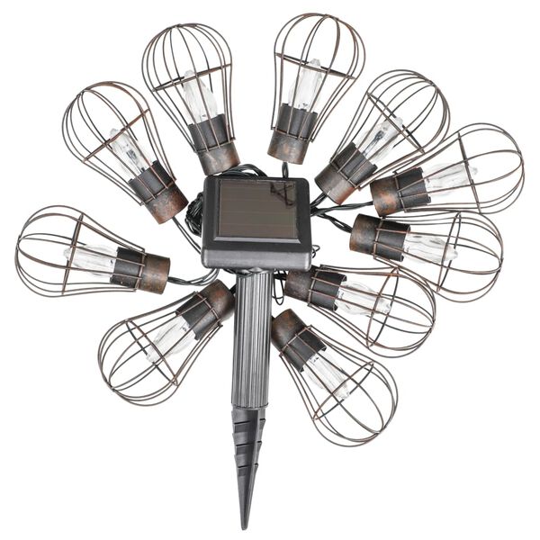 HI Sol&aacute;rn&iacute; světeln&yacute; LED řetěz 10 ks 5,5 cm