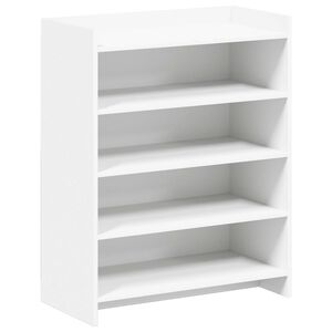 vidaXL Skř&iacute;ň na obuv B&iacute;l&aacute; 73,5 x 36 x 92 cm Kompozitn&iacute; dřevo