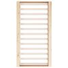 vidaXL R&aacute;m postele 90 x 200 cm masivn&iacute; dřevo