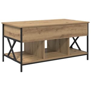 vidaXL Konferenčn&iacute; stolek Artisanov&yacute; dub 100 x 55 x 48.5 cm