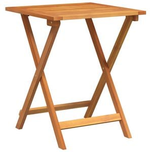 vidaXL Zahradn&iacute; stůl Př&iacute;rodn&iacute; 60 x 60 x 72 cm Masivn&iacute; ak&aacute;tov&eacute; dřevo