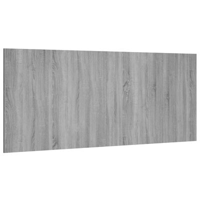 vidaXL Čelo postele šedé sonoma 200 x 1,5 x 80 cm kompozitní dřevo