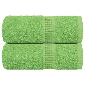 vidaXL Ručn&iacute;ky na myt&iacute; FROGN 2 ks jablečně zelen&eacute; 30x30 cm 360 g/m&sup2;