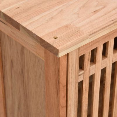 vidaXL 5dílná sada koupelnového nábytku masivní ořechové dřevo