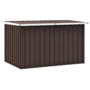 vidaXL Zahradn&iacute; &uacute;ložn&yacute; box hněd&yacute; 149 x 99 x 93 cm