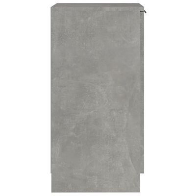 vidaXL Botník betonově šedý 30 x 35 x 70 cm kompozitní dřevo