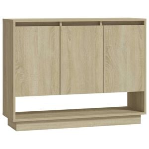 vidaXL Př&iacute;born&iacute;k dub sonoma 97 x 31 x 75 cm kompozitn&iacute; dřevo