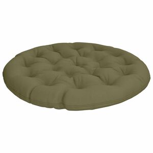 vidaXL Pol&scaron;t&aacute;ř na papasan VIANEN 100% polyester Olivově zelen&aacute;