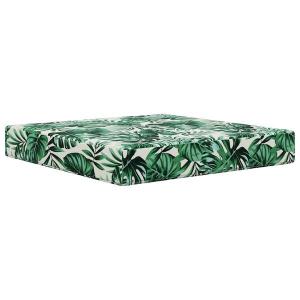 vidaXL Venkovn&iacute; pol&scaron;t&aacute;ř na pohovku 2 pcs Vzor listů Polyester