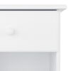 vidaXL Noční stolek ALTA bílý 41 x 35 x 41 cm masivní borové dřevo