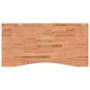 vidaXL Deska psac&iacute;ho stolu 110 x (50&ndash;55) x 2,5 cm masivn&iacute; bukov&eacute; dřevo