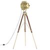 vidaXL Stojac&iacute; lampa na stativu masivn&iacute; mangovn&iacute;kov&eacute; dřevo 193 cm