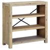 vidaXL Knihovna se 3 policemi 80 x 30 x 80 cm masivn&iacute; ak&aacute;ciov&eacute; dřevo