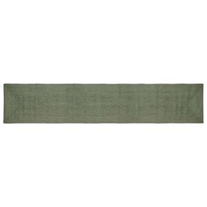 vidaXL Koberec do oblasti Olivově zelen&aacute; 80 x 400 cm juta