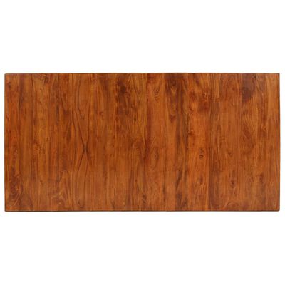 vidaXL Jídelní set 7 kusů masivní akáciové dřevo sheeshamový povrch