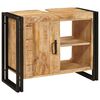 vidaXL Skříňka pod umyvadlo Masivní mangovníkové dřevo a železo
