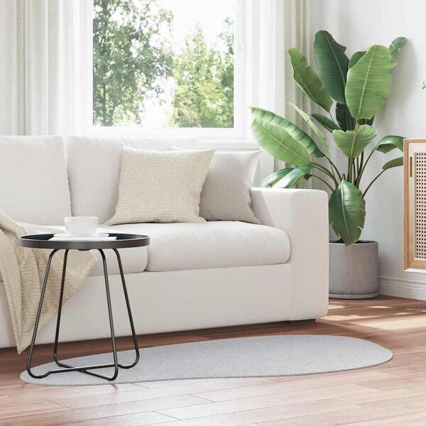 vidaXL Koberec HUARTE Šedá 80 x 150 cm Polyester