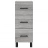 vidaXL Skř&iacute;ň highboard &scaron;ed&aacute; sonoma 34,5 x 34 x 180 cm kompozitn&iacute; dřevo