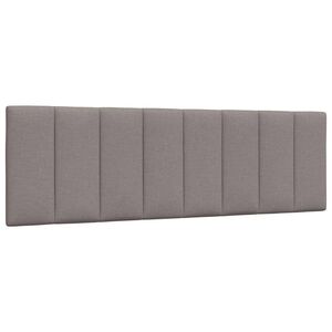 vidaXL Pol&scaron;t&aacute;ř na čelo postele Hanko taupe 160 cm textil