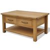 vidaXL Konferenčn&iacute; stolek 88 x 53 x 45 cm masivn&iacute; dubov&eacute; dřevo
