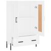 vidaXL Skříň highboard bílá 69,5 x 31 x 115 cm kompozitní dřevo
