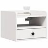 vidaXL Nočn&iacute; stolek se z&aacute;suvkou 2 pcs B&iacute;l&aacute; 38 x 36 x 29,5 cm