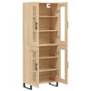 vidaXL Skř&iacute;ň highboard dub sonoma 69,5 x 34 x 180 cm kompozitn&iacute; dřevo