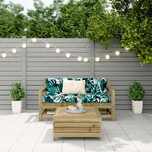 vidaXL 3d&iacute;ln&aacute; zahradn&iacute; sedac&iacute; souprava impregnovan&aacute; borovice