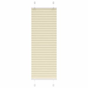 vidaXL Plisovan&aacute; roleta kr&eacute;mov&aacute; 40x100 cm &Scaron;&iacute;řka l&aacute;tky 39,4cm Polyester