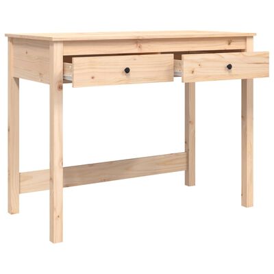 vidaXL Psací stůl se zásuvkami 100 x 50 x 78 cm masivní borové dřevo