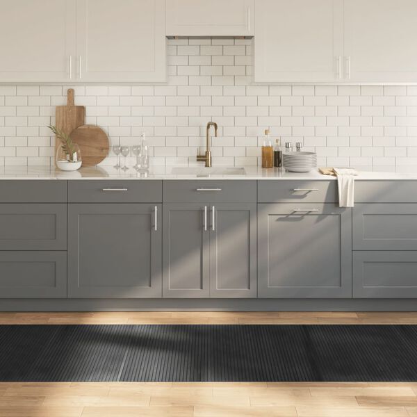 vidaXL Koberec obd&eacute;ln&iacute;kov&yacute; &scaron;ed&yacute; 80 x 400 cm bambus