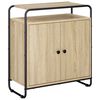 vidaXL Př&iacute;born&iacute;k Dub sonoma 68 x 35 x 75 cm Kompozitn&iacute; dřevo