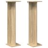 vidaXL Stojan na rostliny 2 pcs Sonoma dub 25 x 25,5 x 100,5 cm