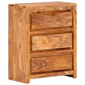 vidaXL Komoda 60 x 33 x 75 cm masivn&iacute; ak&aacute;ciov&eacute; dřevo