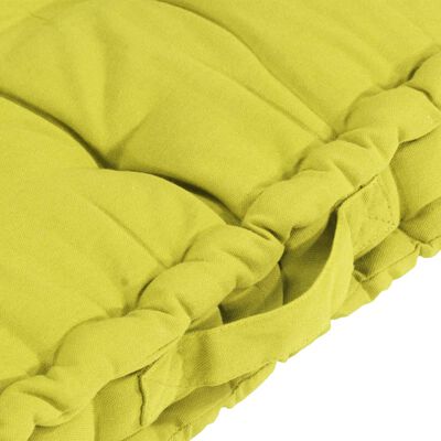 vidaXL Podušky na nábytek z palet 5 ks jablkově zelené bavlna